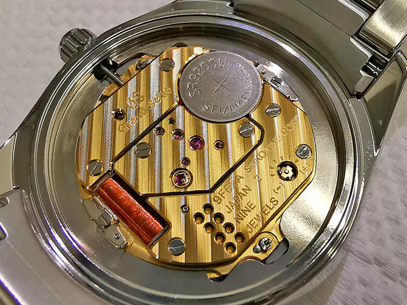 Grand Seiko 9F62-0AB0 Battery Replaced by Grand Montre