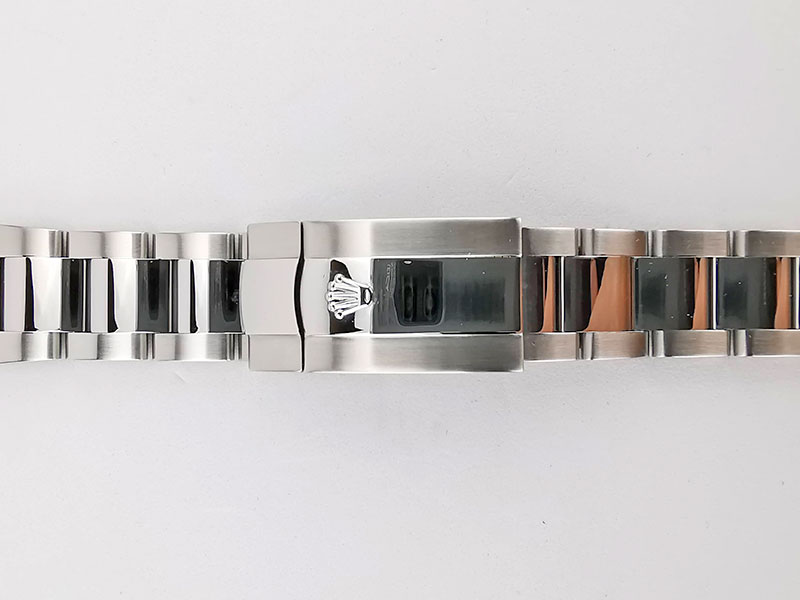 Rolex Datejust 116334 bracelet's scratches removed by Grand Montre