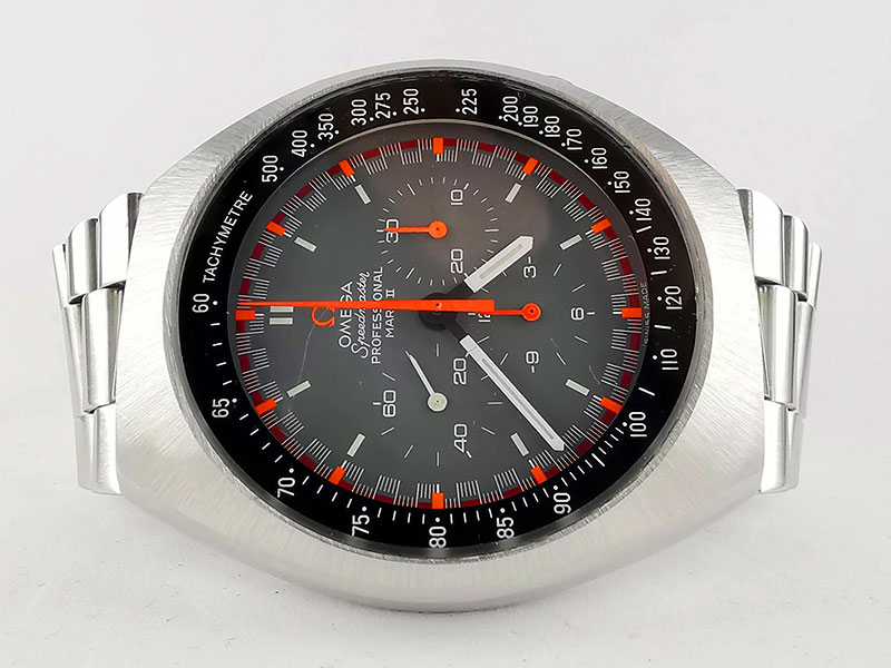 This Omega Speedmaster Mark II 145.034 will have a 12-month warranty period against mechanical defects